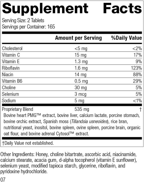 Standard Process Cardio-Plus GF (Gluten Free) - Supports Heart Health ... - Image 3