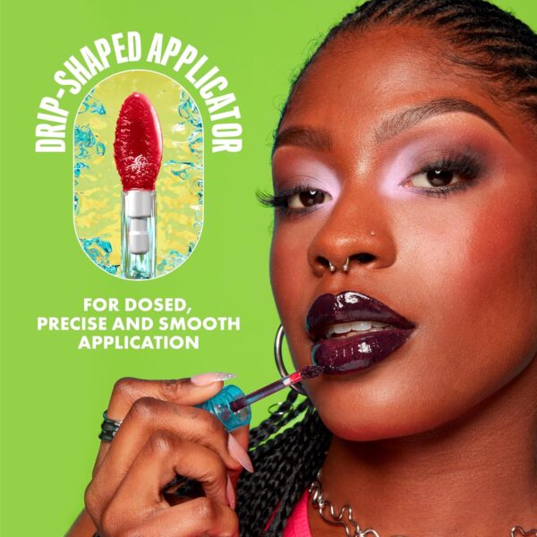 NYX PROFESSIONAL MAKEUP Lip IV Hydrating Glossy Lip Stain with 12HR Hydration - Bubblegum Burst (Pink) - Image 9