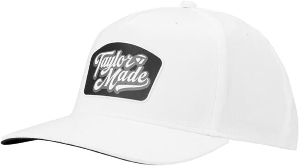 TaylorMade Golf 2025 Lifestyle AFrame Hat White - Image 2