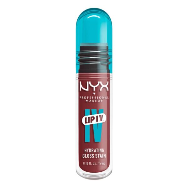 NYX PROFESSIONAL MAKEUP Lip IV Hydrating Glossy Lip Stain with 12HR Hydration - Hydra Honey (Brown) - Image 3