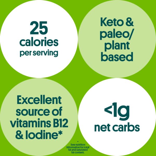 Gimme Seaweed Organic Premium Roasted Seaweed Snacks, Sea Salt & Avocado Oil, 6 Count, Keto, Vegan, Gluten-Free, Great Source of Omega3s and Iodine, Healthy On-The-Go Snack for Kids and Adults - Image 5