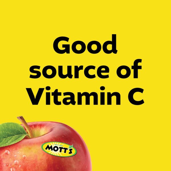 Mott's Applesauce, 4 Oz Cups, 18 Count, No Artificial Flavors, Good Source Of Vitamin C, Nutritious Option For The Whole Family - Image 4