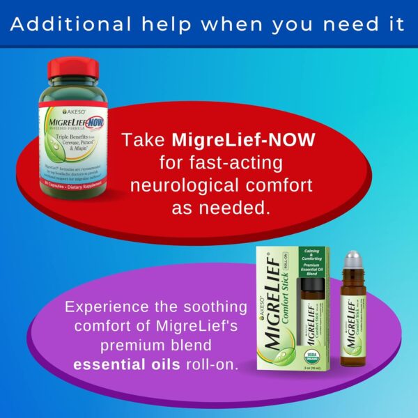 MigreLief Original Triple Therapy with Puracol - Nutritional Support for Migraine Sufferers - 60 Caplets/1 Month Supply - Image 7