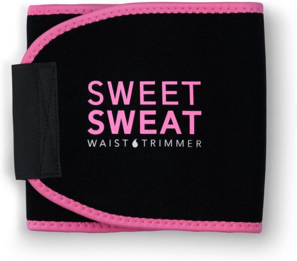 Sports Research® Sweet Sweat Waist Trimmer - Premium Sweat Enhancing Fitness Belt for Women & Men - 5 Adjustable Sizes - Image 2