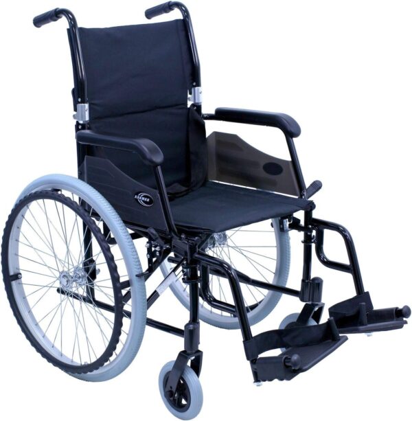 Karman Healthcare LT-980 24 lbs Ultra Light Wheelchair with Removable Footrest, Gen 2 - K Model - Image 2