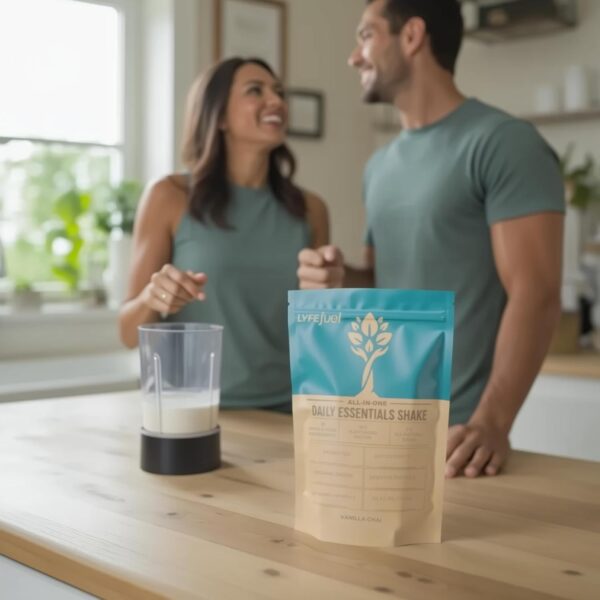 LyfeFuel Essentials Nutrition Shake - Not Your Average Meal Replacement Powder | 50+ Superfoods, Vegan Protein, Vitamins & Minerals | Low Carb Plant Based Breakfast Shake | Vanilla Flavor - Image 6