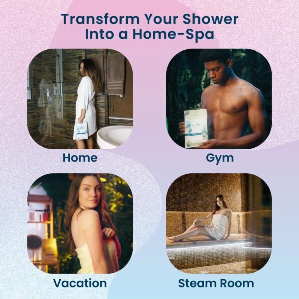 Body Restore Shower Steamers Aromatherapy 6 Pack - Fathers Day Unique Gifts for Dad, Grandpa, Birthday Gift for Mom, Daughter, Son, Best Friend, Travel Essentials, Self Care, Bath Bombs - Bloom - Image 7