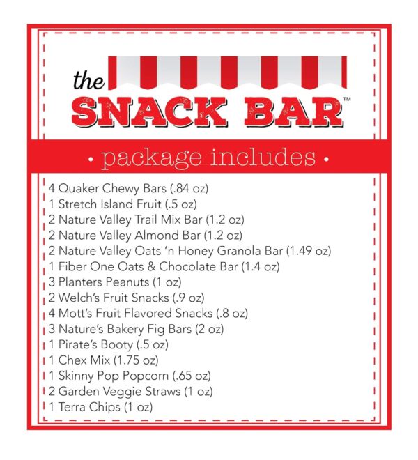 Healthy snack Care Package (30 count) A Gift crave Snack Box with a Variety of Healthy Snack Choices – Great for Office, College Military, Work, Students etc. - Image 3