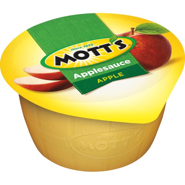 Mott's Applesauce, 4 Oz Cups, 18 Count, No Artificial Flavors, Good Source Of Vitamin C, Nutritious Option For The Whole Family - Image 8