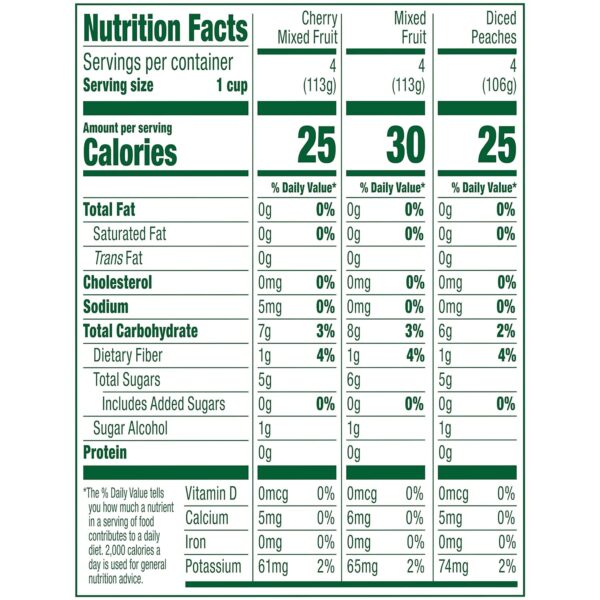 Del Monte FRUIT CUP Snacks, Family Pack, No Sugar Added, 12-Pack, 4 oz Variety Pack - Image 3