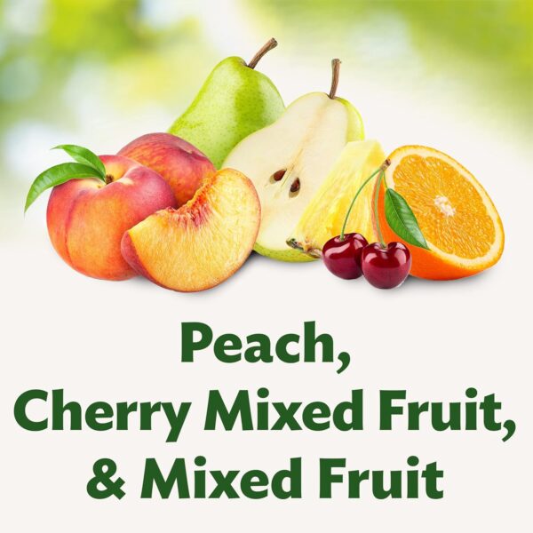 Del Monte FRUIT CUP Snacks, Family Pack, No Sugar Added, 12-Pack, 4 oz Variety Pack - Image 5